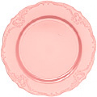 14188 Тарелка "Винтаж" 19 см розовая, 10шт МВ(х12) MayerBoch