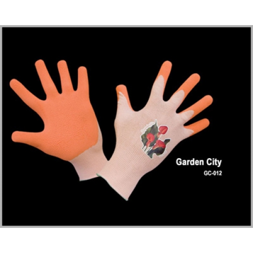 Перчатки садовые Garden Gloves Duraglove оранжевые XL Duramitt 94132