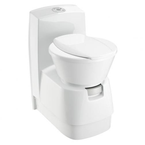 Туалет кассетный Dometic CTS 4110, белый, сиденье пластик, для отходов 19л (9107100630) 9185330