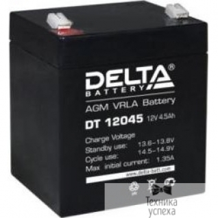 Delta Delta DT 12045 (4.5 А\ч, 12В) свинцово- кислотный аккумулятор