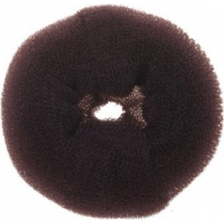 LIMONI - Валик для прически Fashion коричневый, круглый, диаметр 12 см
