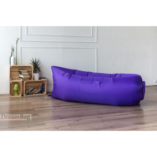 Надувной лежак AirPuf Фиолетовый DreamBag 39680154 1