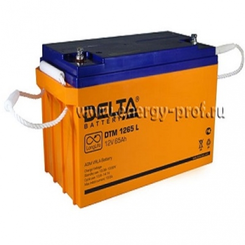 Аккумуляторные батареи Delta Аккумуляторная батарея DTM 1265 L 1242265