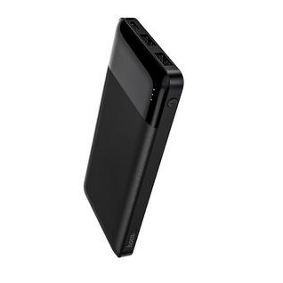 Аккумулятор внешний универсальный Hoco J72 10000 mAh Easy travel mobile power bank (2USB:5V-2.0A Max) Черный