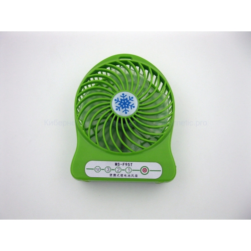 Портативный вентилятор Smile mini fan Usb  (голубой) 1931182 2