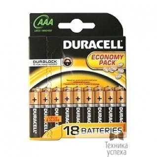 Duracell DURACELL LR03-18BL BASIC AAA (18 шт. в упаковке)