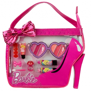 Игровые наборы Markwins Markwins 9600951 Barbie Набор детской декоративной косметики в сумочке