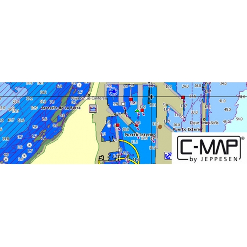 Карта C-MAP RS-N220 - Москва канал и река Ока C-MAP 833811 2