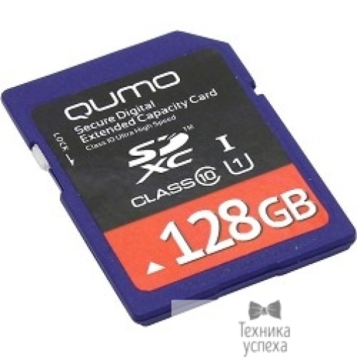 Qumo SecureDigital 128Gb QUMO (QM128GSDXC10U1), Class10 5799840