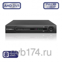 8-канальный AHD видеорегистратор MATRIX M-8AHD1080P Prime