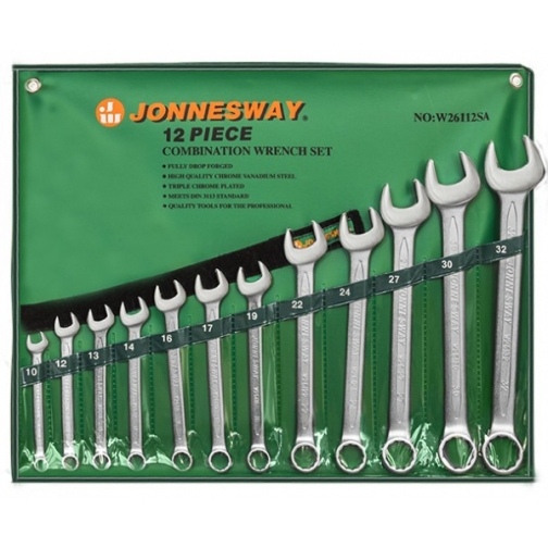 Набор комбинированных ключей Jonnesway W26112SA 37900087