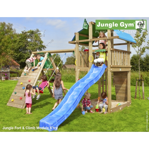 Jungle Gym Детский игровой комплекс Jungle Gym Fort + Climb 453563