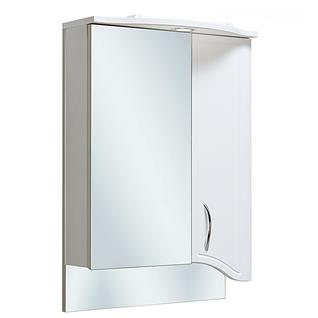 Шкаф зеркальный для ванной Runo Севилья 50 Белый Правый