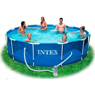 Intex Бассейн каркасный круглый Intex 28218 (54424)