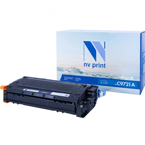 Совместимый картридж NV Print NV-C9721A Cyan (NV-C9721AC) для HP LaserJet Color 4600, 4600dtn, 4600hdn, 4600n, 4650, 4650n, 4650dn, 21374-02 37133622