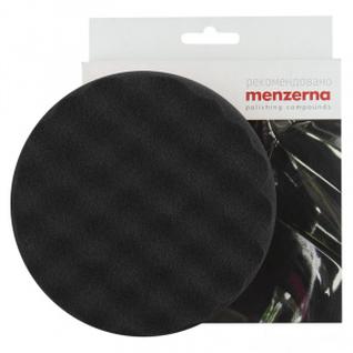 menzerna мягкий финишный поролоновый полировальный диск, поверхность рифлёная, цвет черный 1