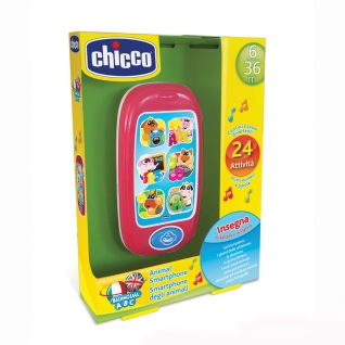 Обучающая игрушка "Говорящий смартфон АВС" (свет, звук) Chicco