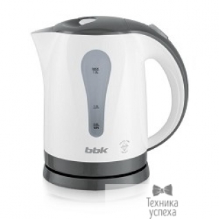 Bbk Электрический чайник BBK EK1800P белый/серый