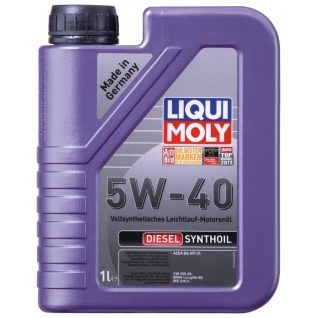 Моторное масло LIQUI MOLY Diesel Synthoil 5W-40 1 литр
