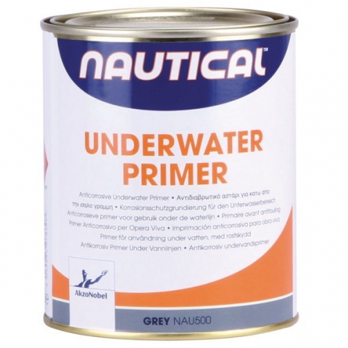 Nautical Грунт быстросохнущий яхтенный однокомпонентный серый Nautical Underwater Primer 2,5 л 1201186