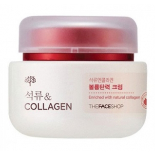 THE FACE SHOP - Крем-лифтинг для лица с коллагеном Pomegranate&Collagen Volume Lifting Cream