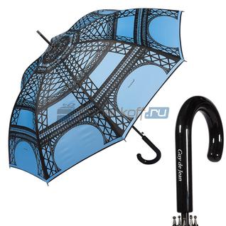 Зонт-трость "Эйфель", голубой