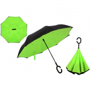 Зонт наоборот Up Brella Зеленый