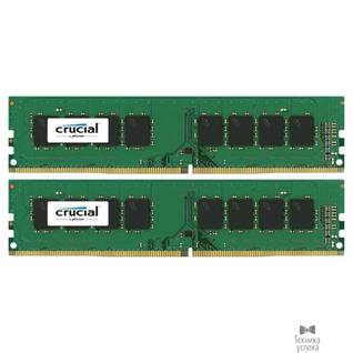 Crucial Crucial DDR4 DIMM 16GB Kit 2x8Gb CT2K8G4DFS824A PC4-19200, 2400MHz, CL17