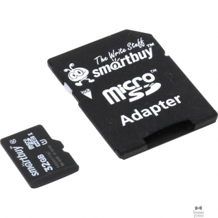 Smart buy Micro SecureDigital 32Gb Smart buy SB32GBSDCL10-01 Micro SDHC Class 10, SD adapter