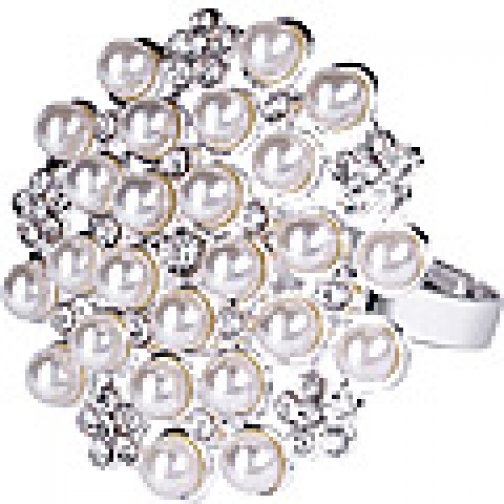 14476 NS-1 Кольцо для салфеток серебро жемчуг МВ(х72) 1 ШТУКА MayerBoch 37909936 1