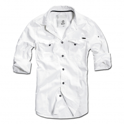 Brandit Рубашка Brandit SlimFit, цвет белый 5027435 1