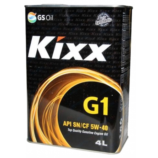 Моторное масло KIXX G1 5W40 SN/CF 4л 5920988