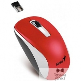 Genius Genius NX-7010 WH+Red Metallic style. 2.4Ghz wireless BlueEye mouse 1200 dpi powerful BlueEye 31030114111