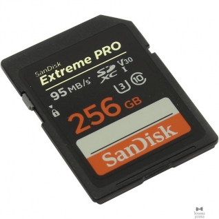 SanDisk SecureDigital 256Gb Sandisk, SDSDXXG-256G-GN4IN Extreme Pro SDXC Class 10, UHS-I U3