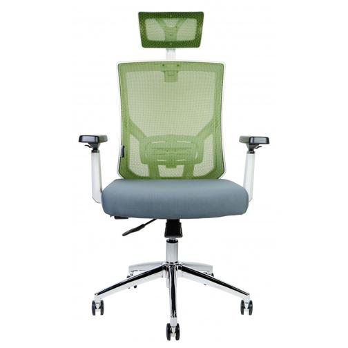 Кресло офисное/Гарда SL/белый пластик/зеленая сетка/серая сидушка NORDEN Chairs 42859281 1