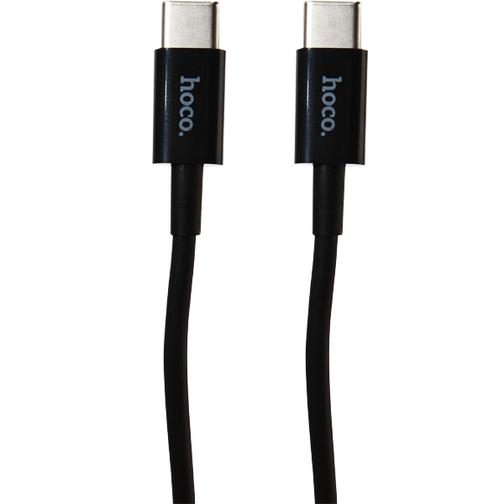 USB дата-кабель Hoco X23 Skilled Type-C to Type-C (3A) (1.0 м) Черный 42532330
