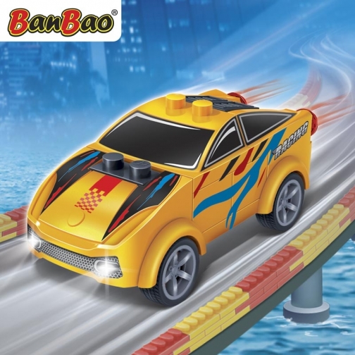 Конструктор Raceclub - Спортивный автомобиль, 23 детали BanBao 37705933 8