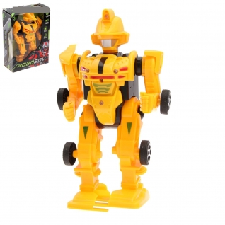 Интерактивный робот Roboboy (свет, звук, движение), желтый