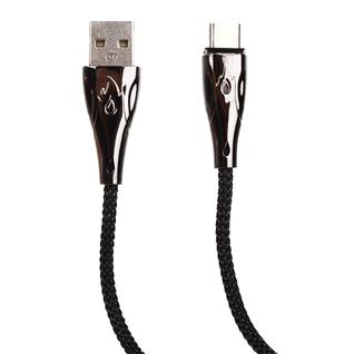 USB дата-кабель Hoco U75 Magnetic charging data cable for Type-C (1.2м) (3A) Черный