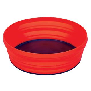 Складная силиконовая тарелка с жестким дном Sea to Summit XL-bowl Red
