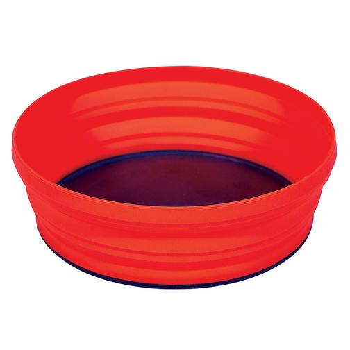 Складная силиконовая тарелка с жестким дном Sea to Summit XL-bowl Red 38705799