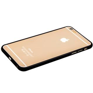 Бампер Fashion Case для iPhone 6s Plus/ 6 Plus (5.5) металлический (замок в верху) черный
