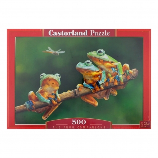 Пазл "Лягушки", 500 элементов Castorland