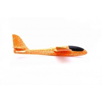 Самолет планер метательный (Планер большой 48 см оранжевый) BRADEX