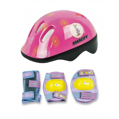 Набор защиты для детей MaxCity Little Rabbit (розовый) 5999534