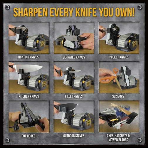 Электрическая точилка Work Sharp Knife Tool Sharpener Ken Onion Edition DR/WSKTS-KO-I 37686772 7