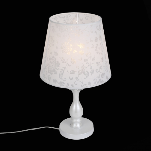 Настольная лампа St Luce Белый, Прозрачный/Белый E14 1*40W 37396290 6