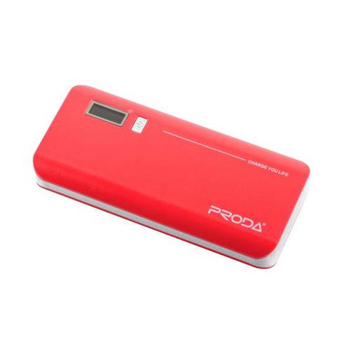 Аккумулятор внешний универсальный Remax PPL 6- 20000 mAh V10i power bank (2USB: 5V-2.1A&5V-1.0A) Red Красный 42465223