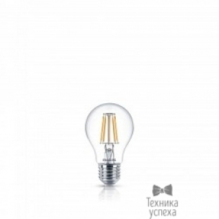 Philips Лампа светодиодная 574218 Philips LEDClassic 6-70W A60 E27 WW CL ND APR