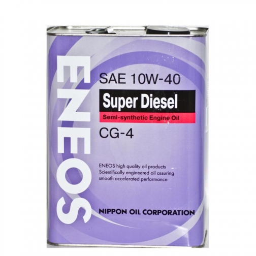Моторное масло ENEOS Super Diesel CG-4 10W40 4л арт. OIL1328 5921981